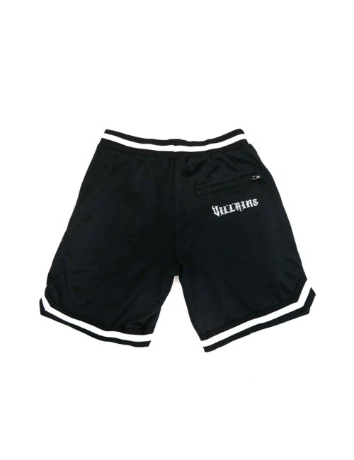 Royal Villains Black Hoop Shorts - Image 2