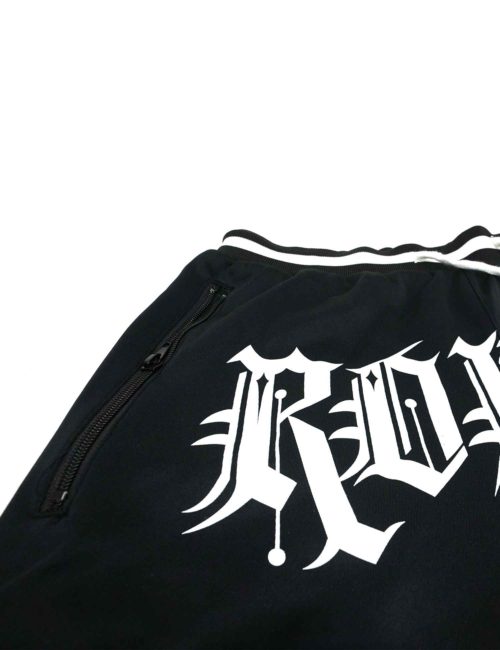 Royal Villains Black Hoop Shorts - Image 3