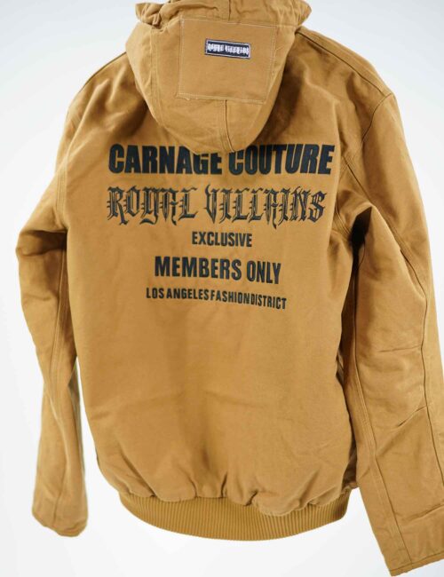 Royal Villains Carnage Couture Carhartt Jacket M/L - Image 5