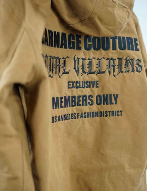 Royal Villains Carnage Couture Carhartt Jacket M/L - Image 4