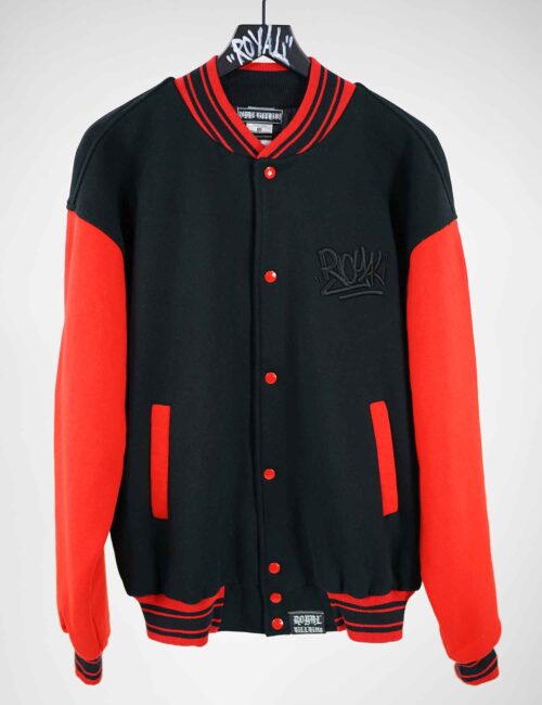 Royal Villains Carnage Couture Varsity Jacket Xl