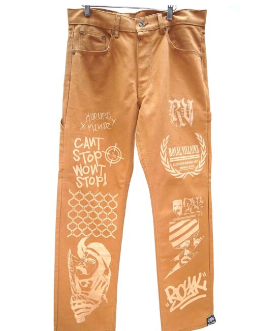 Royal Villains x Kurupt Mindz - Desert Storm Denim - Image 7